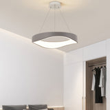 Moderne runde LED-Pendelleuchte für vielseitige Innenbeleuchtung