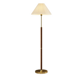 Moderne Stehlampe aus Reispapier