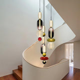 Pendelleuchte Aus Kandiertem Glas Installation