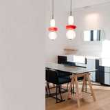 Pendelleuchte Aus Kandiertem Glas Installation