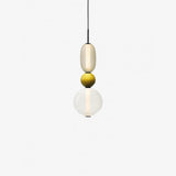 Pendelleuchte Aus Kandiertem Glas Installation