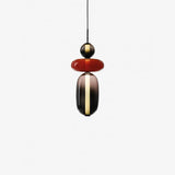 Pendelleuchte Aus Kandiertem Glas Installation
