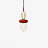 Pendelleuchte Aus Kandiertem Glas Installation