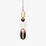 Pendelleuchte Aus Kandiertem Glas Installation