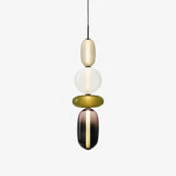 Pendelleuchte Aus Kandiertem Glas Installation