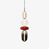 Pendelleuchte Aus Kandiertem Glas Installation