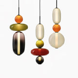 Pendelleuchte Aus Kandiertem Glas Installation