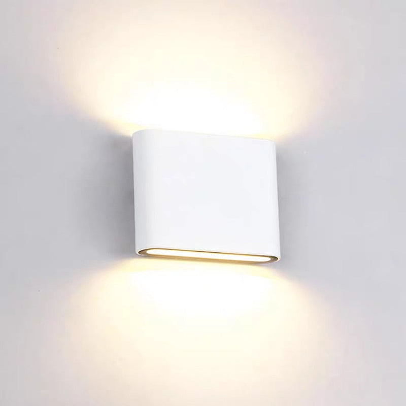 Moderne Led Wasserdicht Außen Aufwärts Abwärts Wandlampe Wand Scone