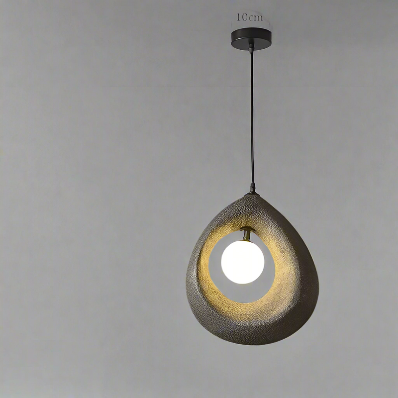 Kreisförmige Wabi Sabi Pendelleuchte
