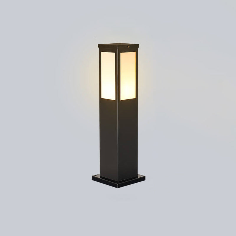 Moderne Solarlaterne für draußen