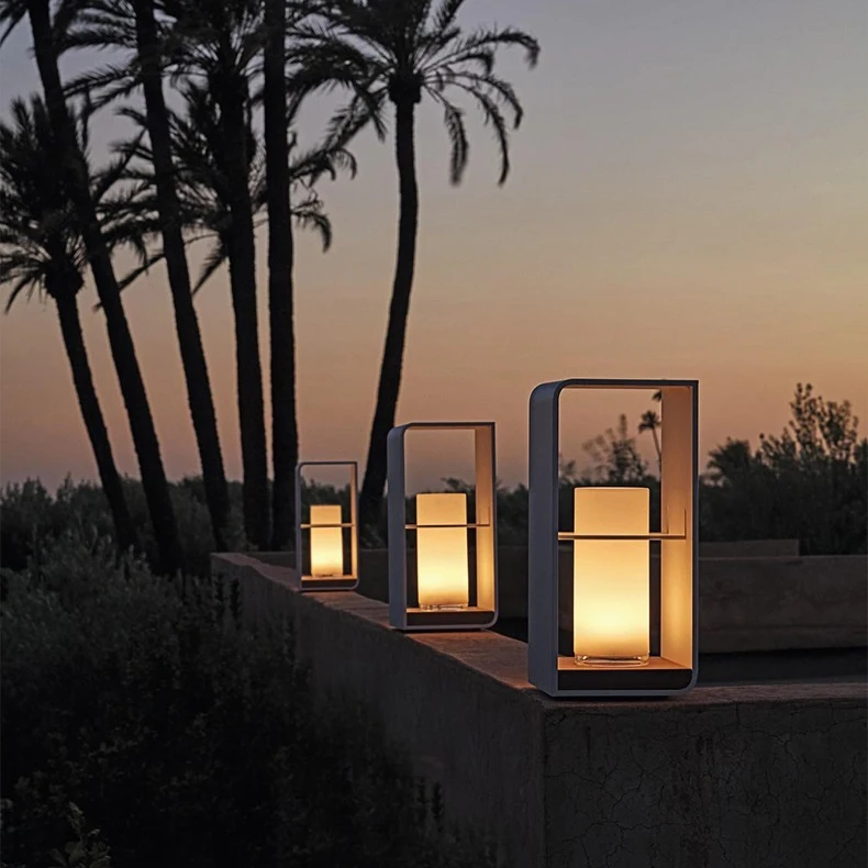 Solar-Terrassenlampe