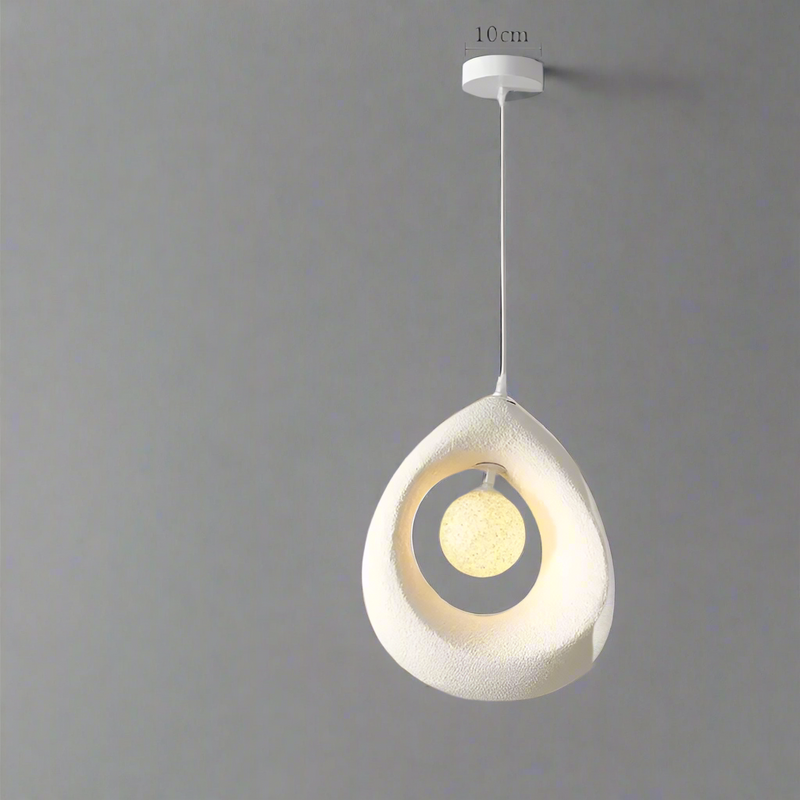 Kreisförmige Wabi Sabi Pendelleuchte