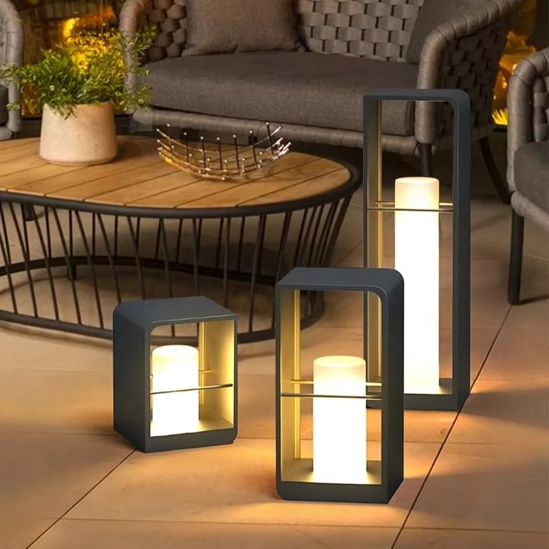 Solar-Terrassenlampe