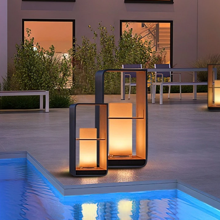 Solar-Terrassenlampe