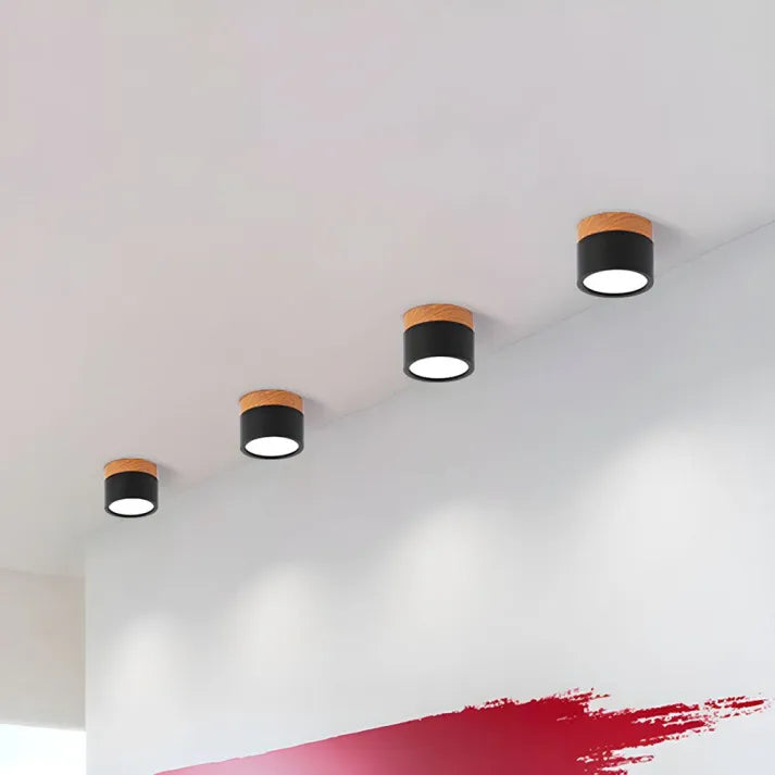 Skandinavische Cylinder Led-Deckenleuchten Für Flure