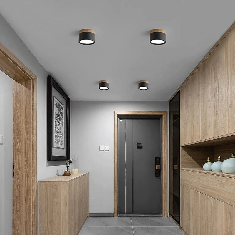 Skandinavische Cylinder Led-Deckenleuchten Für Flure