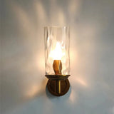 Klassischer Retro-Wandleuchter aus Glas
