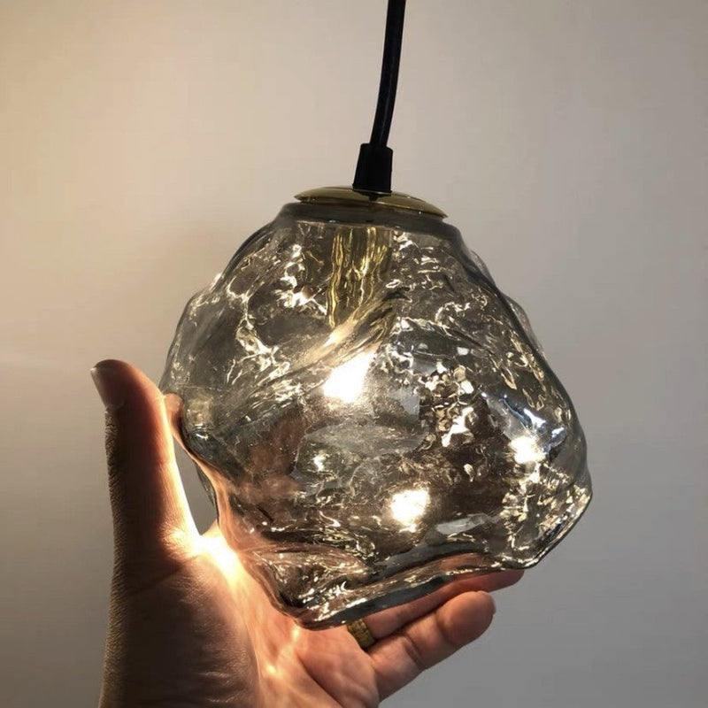 Lava Glas Pendelleuchte