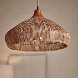 Wicker Rattan Pendelleuchte