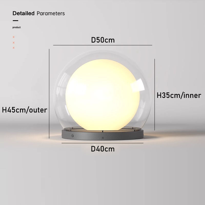 Solar-Säulenleuchte