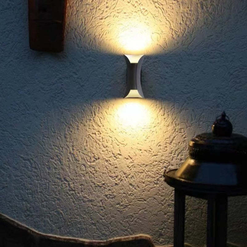 Wasserdichte LED-Aluminium-Wandleuchte für den Außenbereich