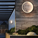 Elif Moderne Mondform LED IP65 Wasserdichtes Außenlicht