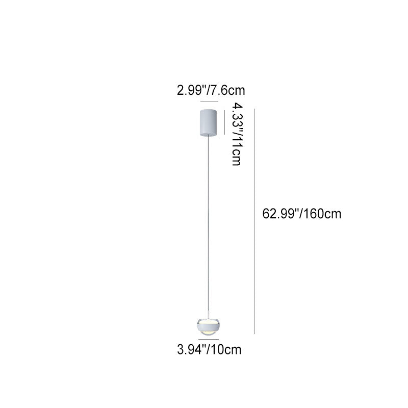 Simplicity Halbkreis LED Pendelleuchte