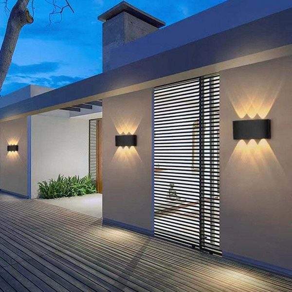Wasserdichte Aluminium LED-Wandleuchte für den Außenbereich Mauerpfeffer