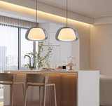 Moderne Milk Glass Jelly Pendelleuchte