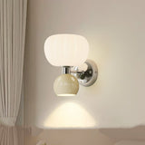 Moderne Led Wandlampen Creme