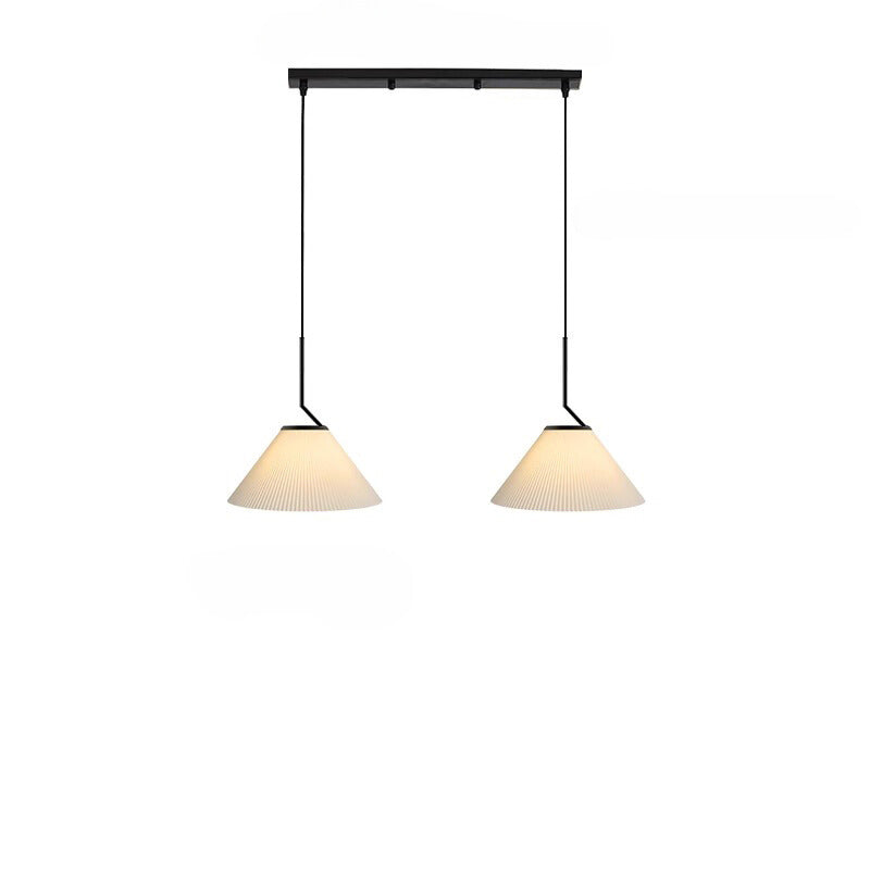 Noridic geplooide Creme Hanglamp