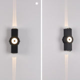 Draußen - Kreuzförmige Wandleuchte mit warmweißen LEDs