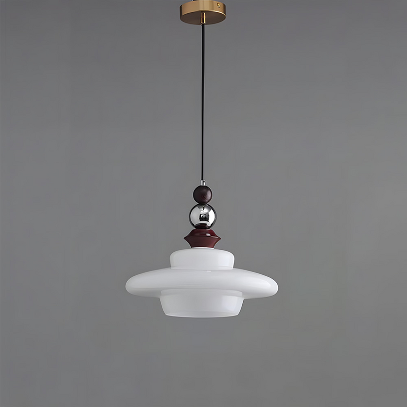 Mittelalterlicher Stil Glas Beige Esszimmer Pendelleuchte
