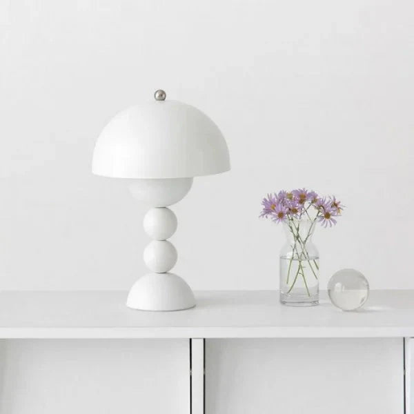 Nordische Blumenknospen Bunte Tragbare Tischlampe