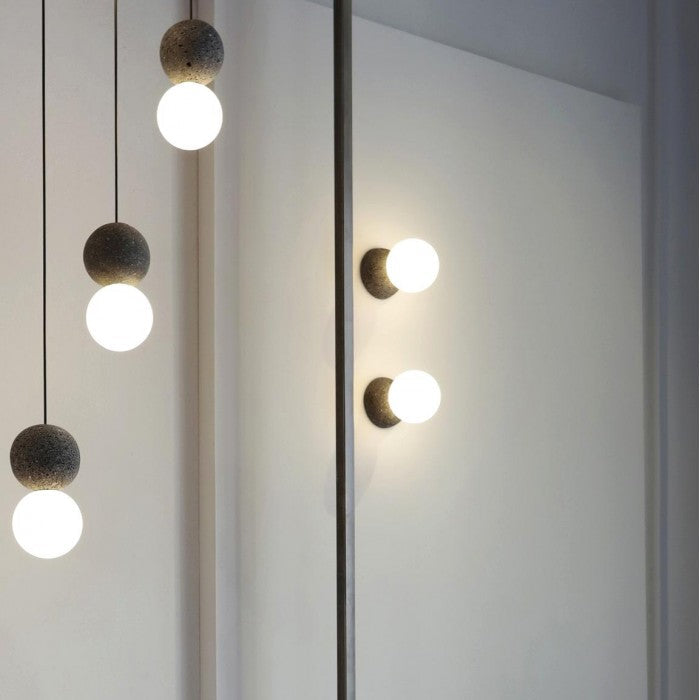 Origo Zement Schale Lampe