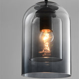 Mica Mid-Century Pendelleuchten mit Doppelglas