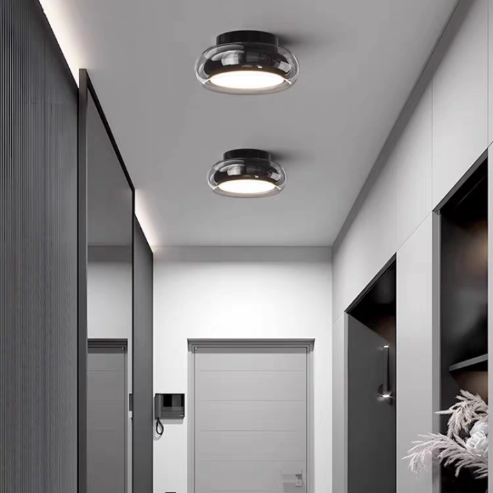 Vintage Small Acryl LED-Deckenleuchte