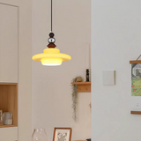 Mittelalterlicher Stil Glas Beige Esszimmer Pendelleuchte
