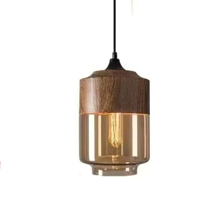 Jevaglo™ | Luxuriöse Pendelleuchte aus Glas und Holz