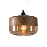 Jevaglo™ | Luxuriöse Pendelleuchte aus Glas und Holz